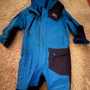 Helly Hensen Blue and Black Rainsuit